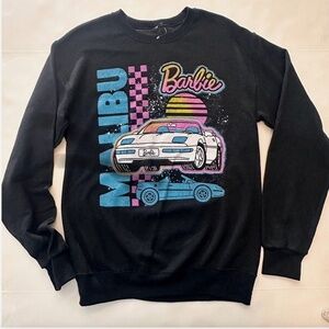 Retro Malibu Barbie Dream Car Crewneck Sweatshirt size small